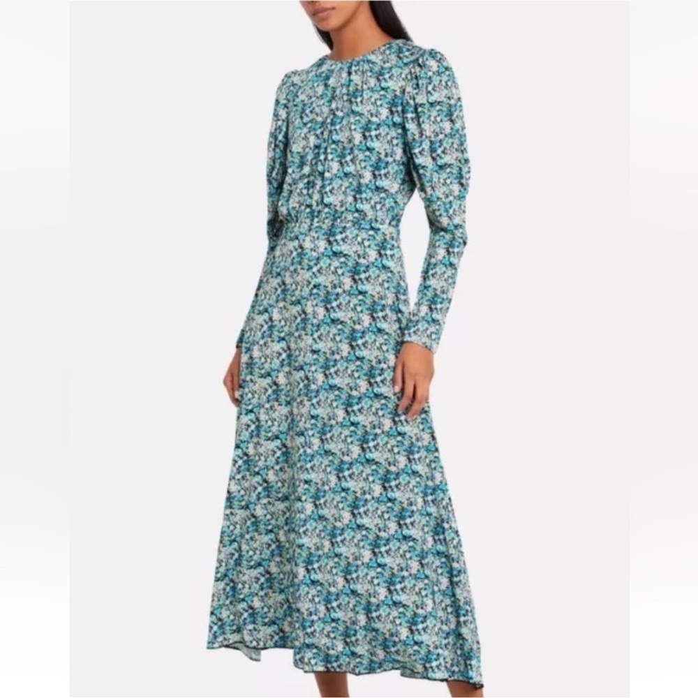 ROTATE BIRGER CHRISTENSEN No. 57 ReRunner Open Back Dress in Blue Size 6